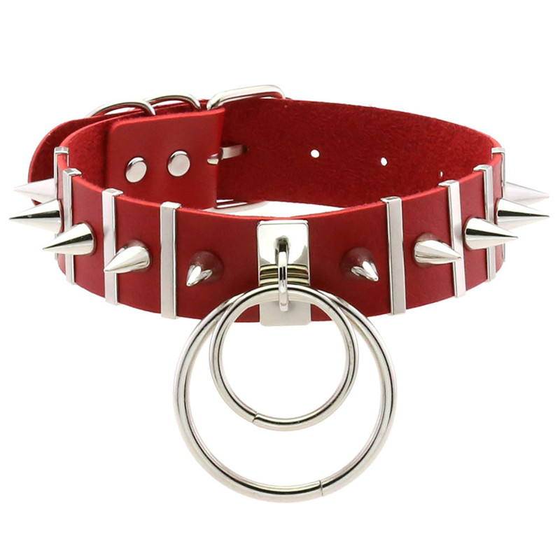 Gargantilla con puntas de Bond - Goth Punk Spike Choker reseña y precio