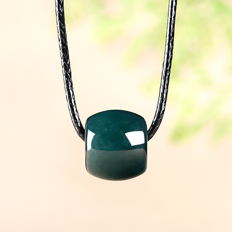 Colgante de Jadeíta Natural de - Necklaces reseña y precio