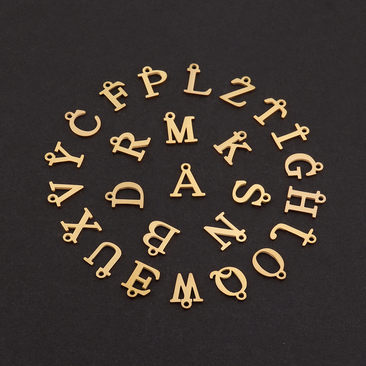 Collar con Colgante de Corazón - Initial Letter Necklace 18K Gold reseña y precio